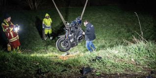 Ein Gutachter sicherte am Abend Spuren an der Unfallstelle.